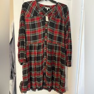Plaid Dress